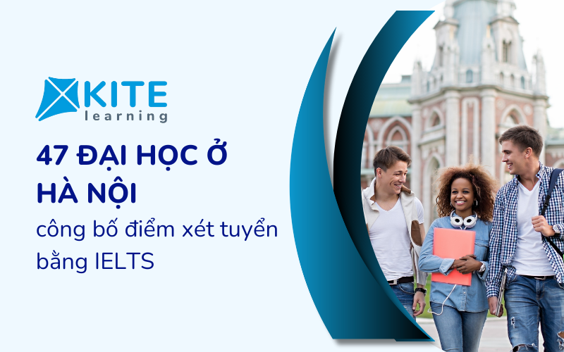 Công bố điểm xét tuyển bằng IELTS của 47 đại học Hà Nội